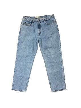 Vintage 90s Men's 40 GAP Light Wash Relaxed Fit Denim Jeans Inseam 32 USA